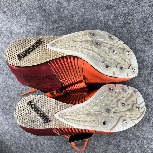 Saucony Men's Uplift Hj2 Spiked Track Shoes Size 8.5 - Picture 7 of 7